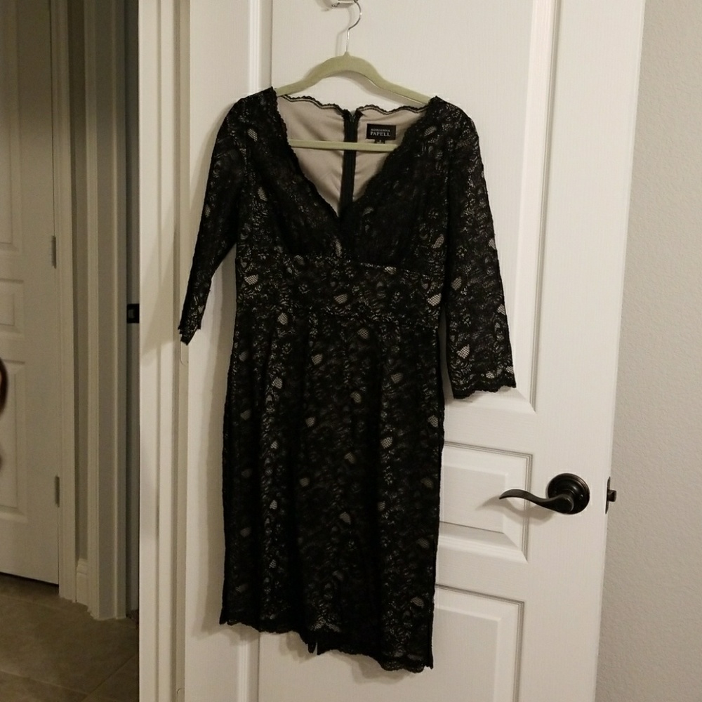 Adriana Papell Bodycon Lace Dress